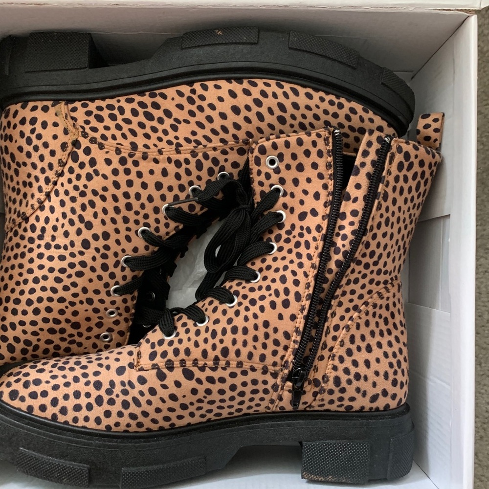 Cheetah boots!